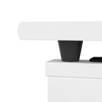 60 L-Shaped Sit-to-Stand Desk with Hutch and File Drawer