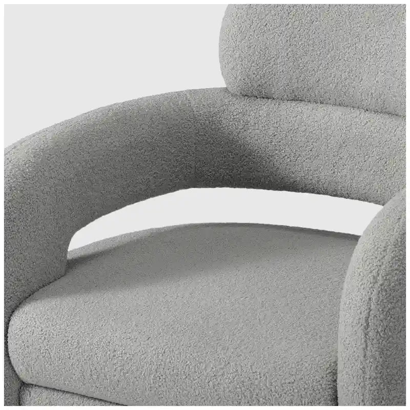 Sherpa Swivel Barrel Chair, Set of 2