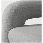 Sherpa Swivel Barrel Chair, Set of 2
