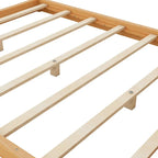 Low Canopy Platform Bed in Pine Wood and MDF – Queen/King