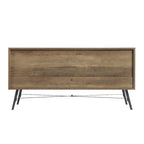 4-Drawer Horizontal Dresser in Rustic Walnut Finish