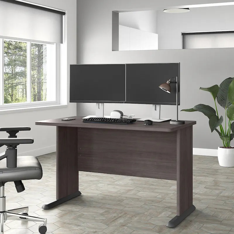 48 Computer Desk with Wire Management Grommet