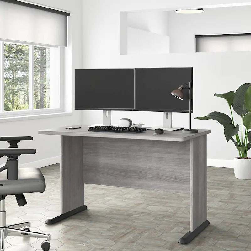 48 Computer Desk with Wire Management Grommet
