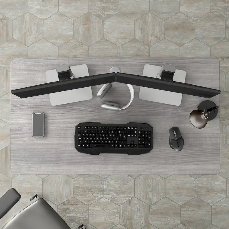 48 Computer Desk with Wire Management Grommet