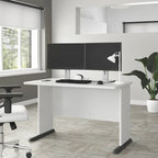 48 Computer Desk with Wire Management Grommet