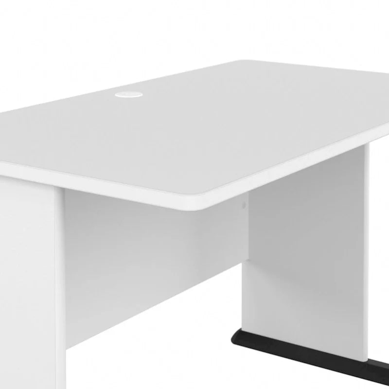 48 Computer Desk with Wire Management Grommet