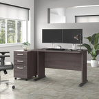 48 Computer Desk with Wire Management Grommet