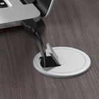48 Computer Desk with Wire Management Grommet