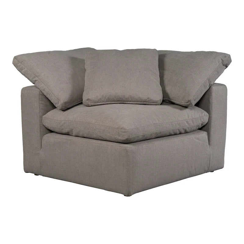 Modular Sectional Corner Chair with Stain-Resistant Fabric – 38x38
