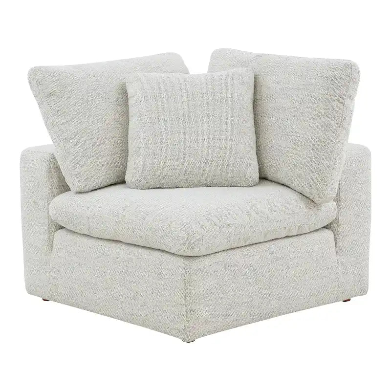 Modular Sectional Corner Chair with Stain-Resistant Fabric – 38x38