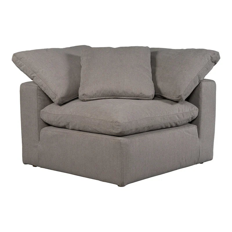 Modular Sectional Corner Chair with Stain-Resistant Fabric – 38x38