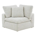 Modular Sectional Corner Chair with Stain-Resistant Fabric – 38x38
