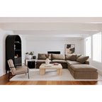 Modular Sectional Corner Chair with Stain-Resistant Fabric – 38x38