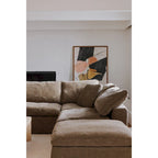 Modular Sectional Corner Chair with Stain-Resistant Fabric – 38x38