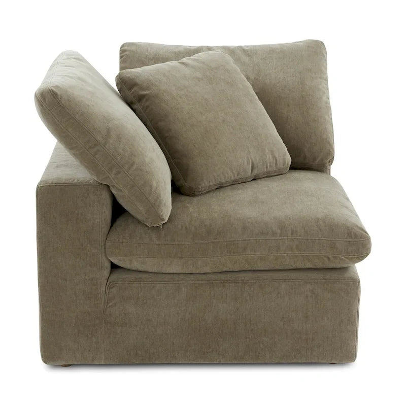 Modular Sectional Corner Chair with Stain-Resistant Fabric – 38x38