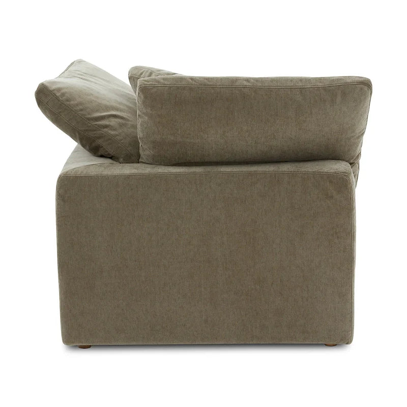 Modular Sectional Corner Chair with Stain-Resistant Fabric – 38x38