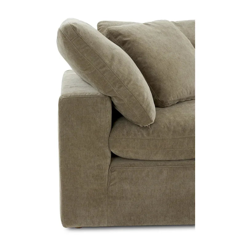 Modular Sectional Corner Chair with Stain-Resistant Fabric – 38x38