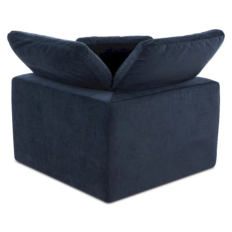Modular Sectional Corner Chair with Stain-Resistant Fabric – 38x38