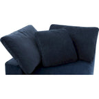 Modular Sectional Corner Chair with Stain-Resistant Fabric – 38x38
