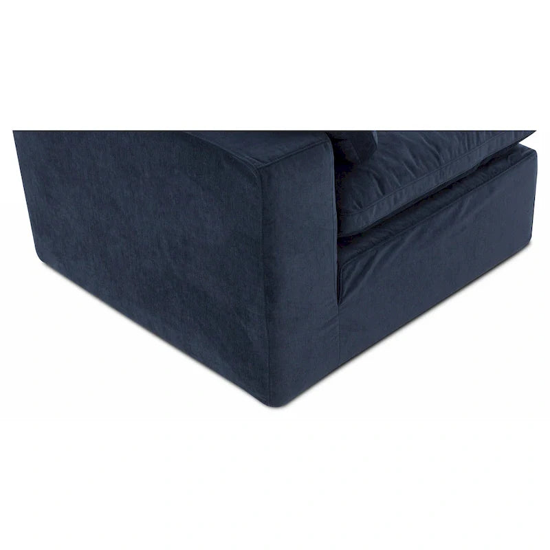 Modular Sectional Corner Chair with Stain-Resistant Fabric – 38x38