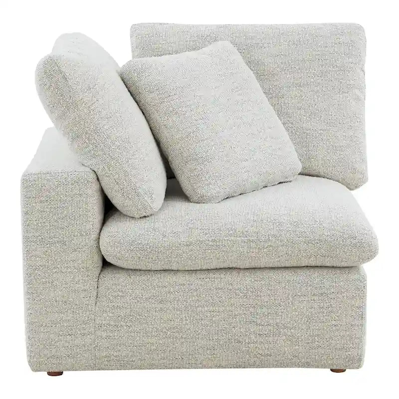 Modular Sectional Corner Chair with Stain-Resistant Fabric – 38x38