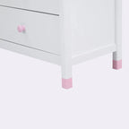 6-Drawer Storage Dresser with Weathered Finish
