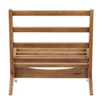 Mid-Century Style Accent Chair – Engineered Wood Frame + Polyester Fabric