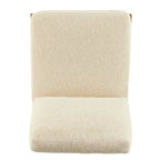 Mid-Century Style Accent Chair – Engineered Wood Frame + Polyester Fabric