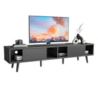 TV Stand for TVs up to 75 – Mid-Century Entertainment Center Console, 70 Inches