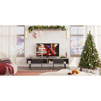 TV Stand for TVs up to 75 – Mid-Century Entertainment Center Console, 70 Inches