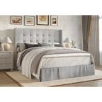Tufted Upholstered Platform Bed