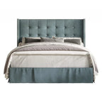 Tufted Upholstered Platform Bed