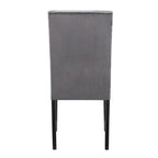 Velvet Dining Chair with Nailhead Trim, Set of 2