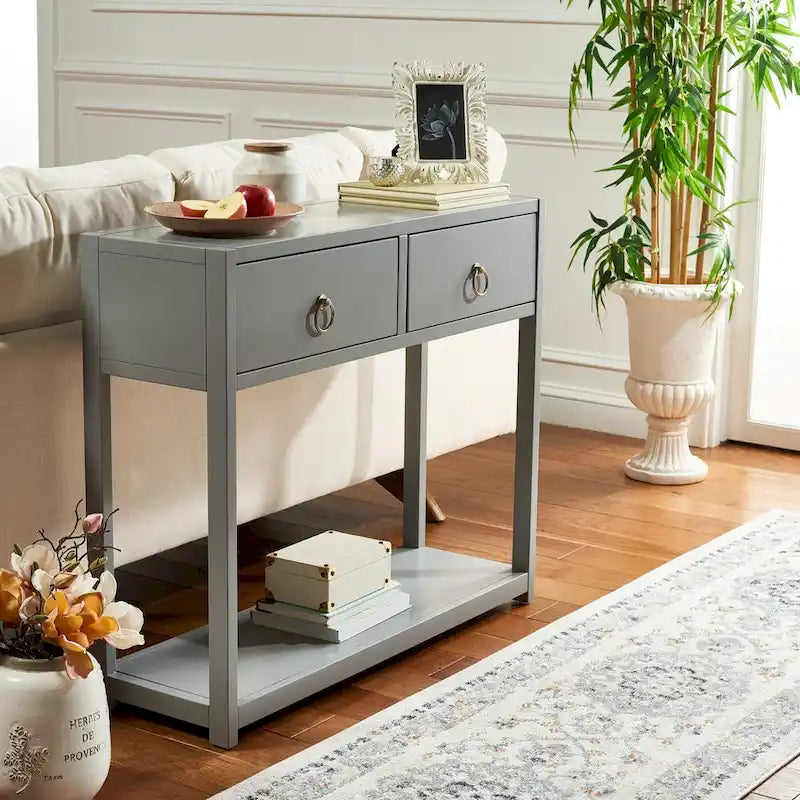 Console Table 12W x 38D x 32H with 2 Drawers