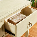 Console Table 12W x 38D x 32H with 2 Drawers