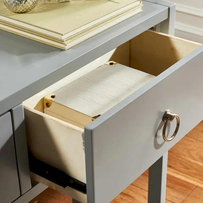 Console Table 12W x 38D x 32H with 2 Drawers