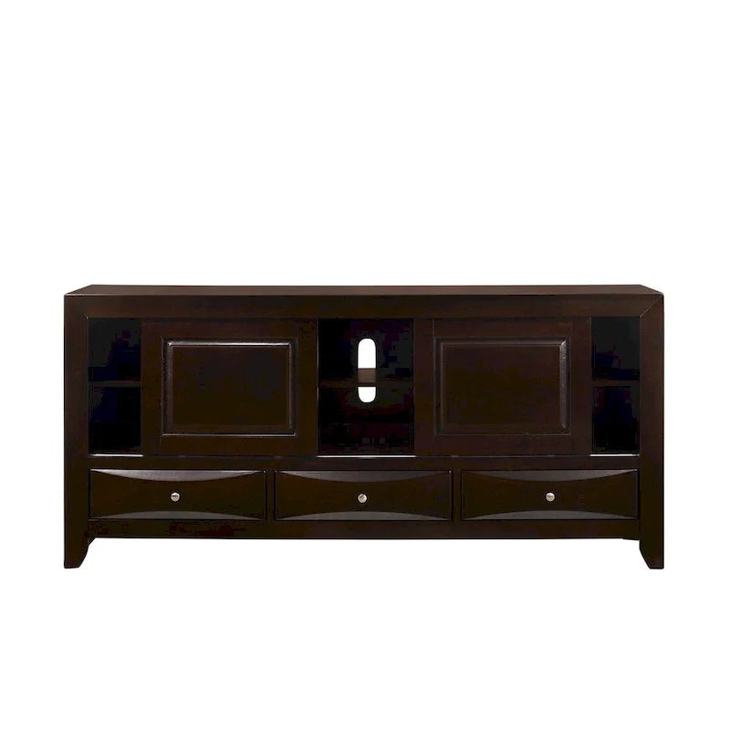 Dark Cherry Bookcase Storage Platform Bed