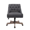 360° Swivel Shell Chair with Adjustable Height for Living Room