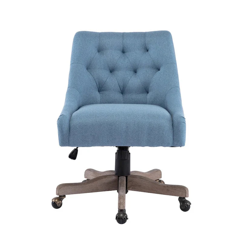 360° Swivel Shell Chair with Adjustable Height for Living Room
