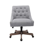 360° Swivel Shell Chair with Adjustable Height for Living Room