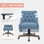 360° Swivel Shell Chair with Adjustable Height for Living Room