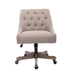 360° Swivel Shell Chair with Adjustable Height for Living Room