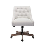 360° Swivel Shell Chair with Adjustable Height for Living Room