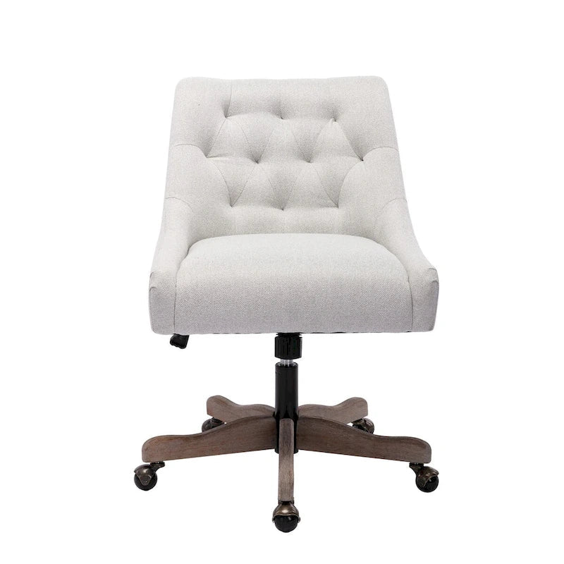 360° Swivel Shell Chair with Adjustable Height for Living Room