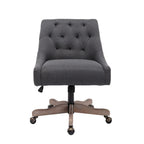 360° Swivel Shell Chair with Adjustable Height for Living Room