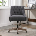 360° Swivel Shell Chair with Adjustable Height for Living Room
