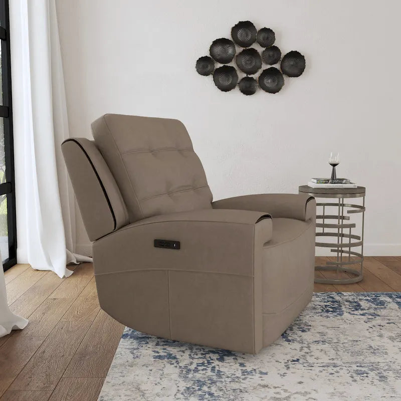 Power Recliner with Adjustable Electric Headrest