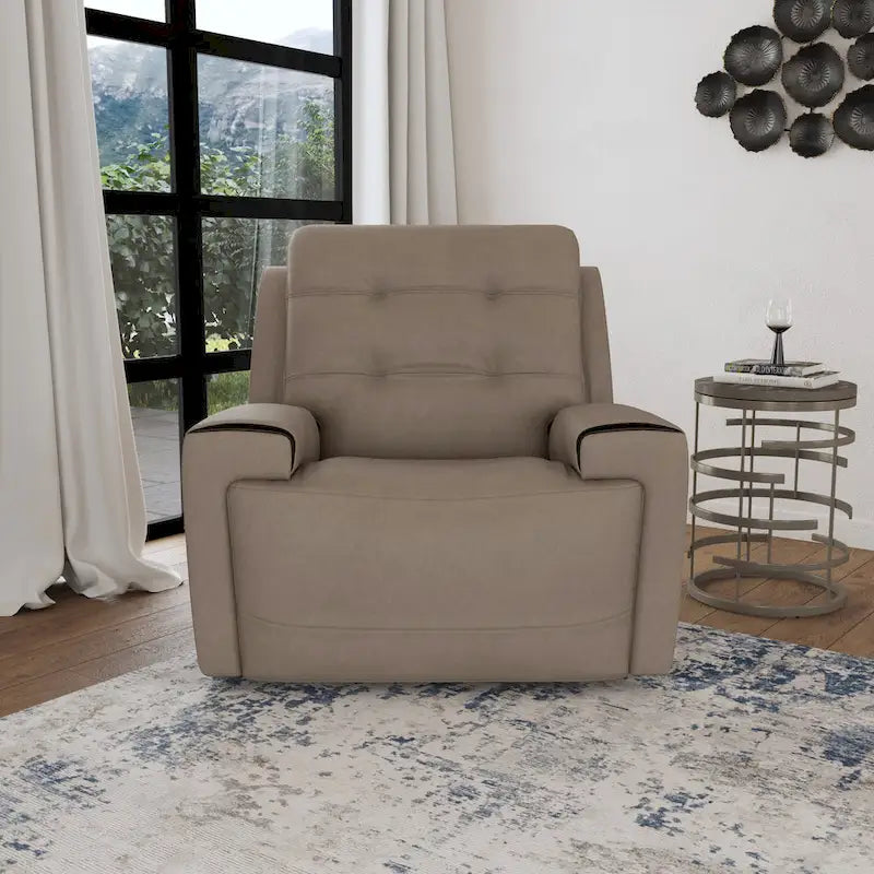 Power Recliner with Adjustable Electric Headrest