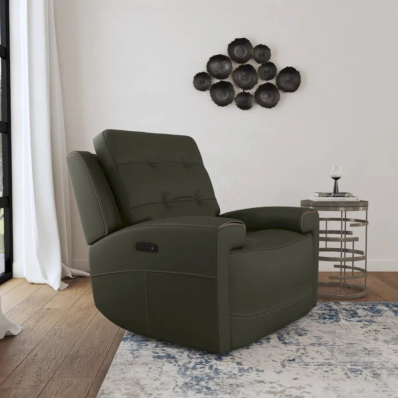 Power Recliner with Adjustable Electric Headrest