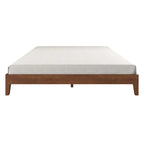 King Platform Bed in Solid Pine with 28-Slat Support System